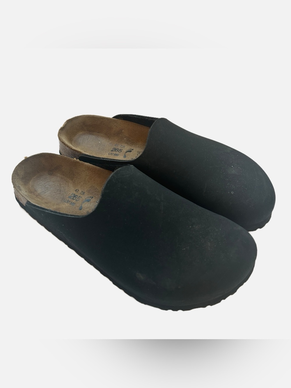 Women’s Size 10 (M8) Black Birki’s Clogs